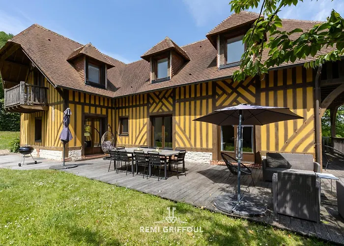 Eva Home - Magnificent Villa With Garden - Honfleur 10 Pax